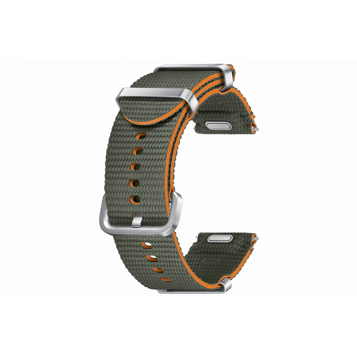 Samsung ET-SOL30SKEGEU Galaxy Watch7 szabadidős szíj S-M khakiszínű HNBR és SUS #1