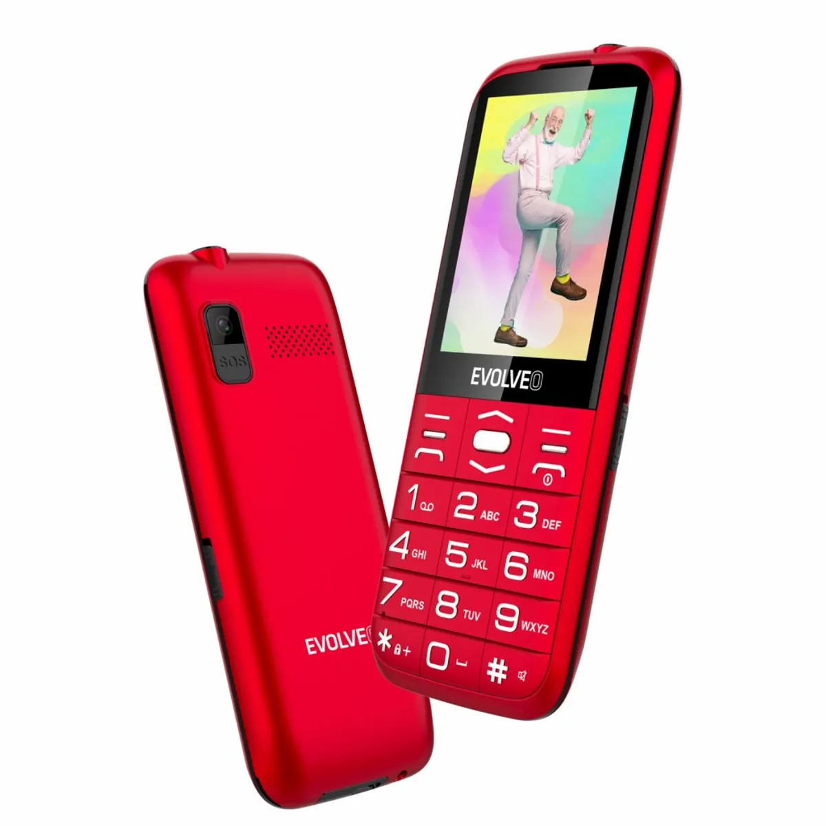 Evolveo SGM EP-630-XOR EasyPhone XO EP-630 2,3" kijelző SOS gomb töltőállomás dedikált M1 M2 M3 #2