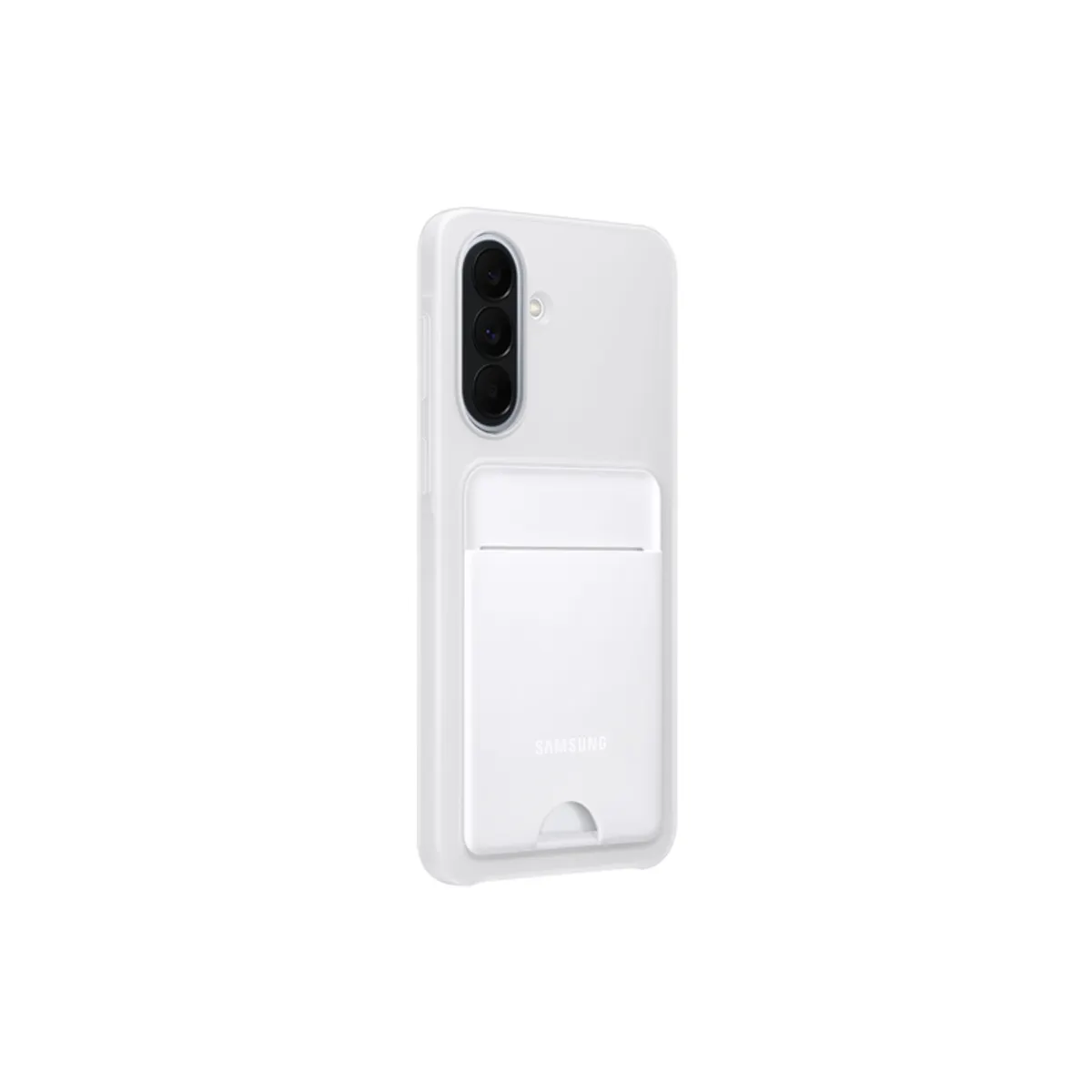 Samsung EF-OA376TJEGWW kártyatartós tok A37 5G világosszürke #2
