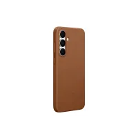 Samsung EF-VS731PAEGWW Kindsuit Case műbőr, microtwill, kompatibilis Galaxy S25 FE, narancssárga, titán